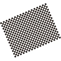 Papel Grasa Anti Ajedrez Negro - Antigrasa 25 x 33